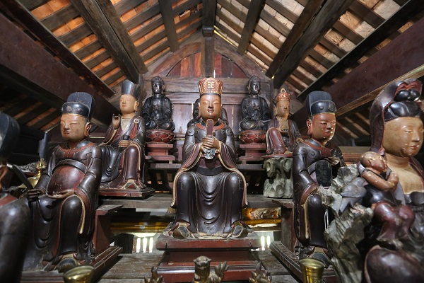 Hệ thống tượng thờ trong các ngôi chùa ở xứ Nghệ